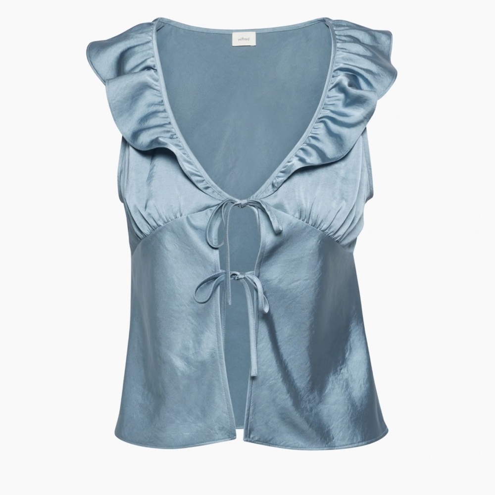 Wilfred Tonka Satin Blouse Worn once
